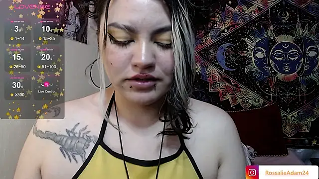 RossalieAdam24 online show from March 6, 3:34 am