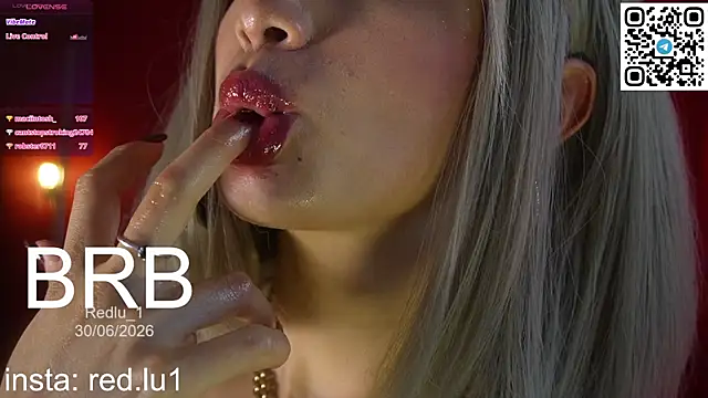 Redlu 1 online show from July 19, 2:36 am