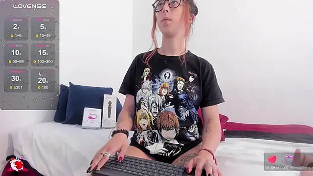 HEAVY MEGAN online show from October 25, 1:08 pm