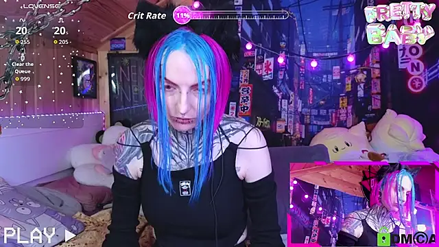 NekoCyber online show from October 19, 5:09 am