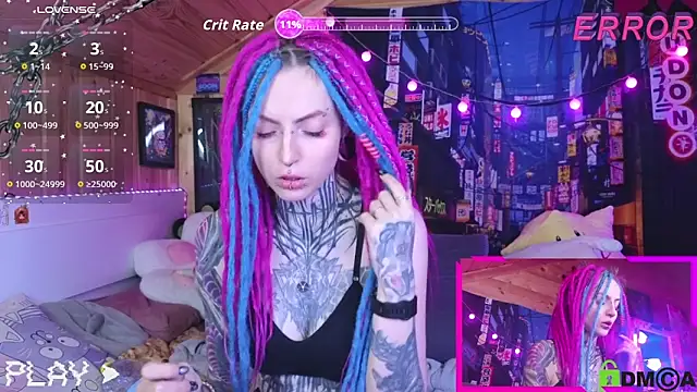 NekoCyber online show from September 10, 4:34 am