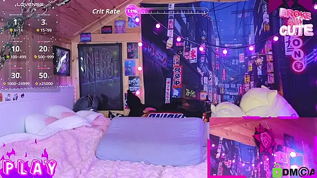 NekoCyber online show from March 14, 4:46 am