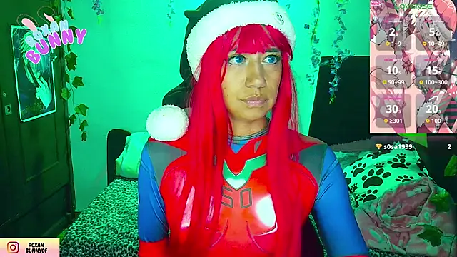 Roxanbunny1 online show from December 21, 5:12 am