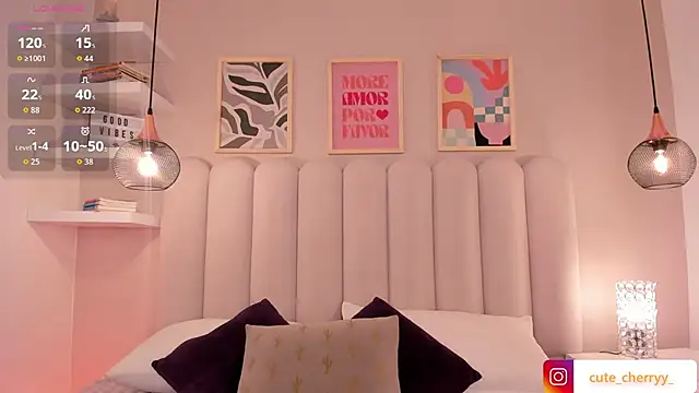 cute  cherry  online show from September 9, 8:30 pm