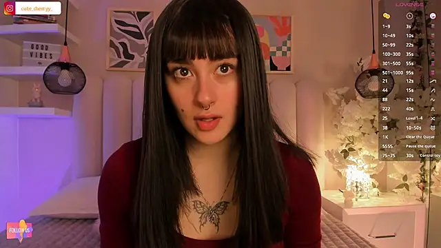 cute  cherry  online show from December 5, 8:43 pm